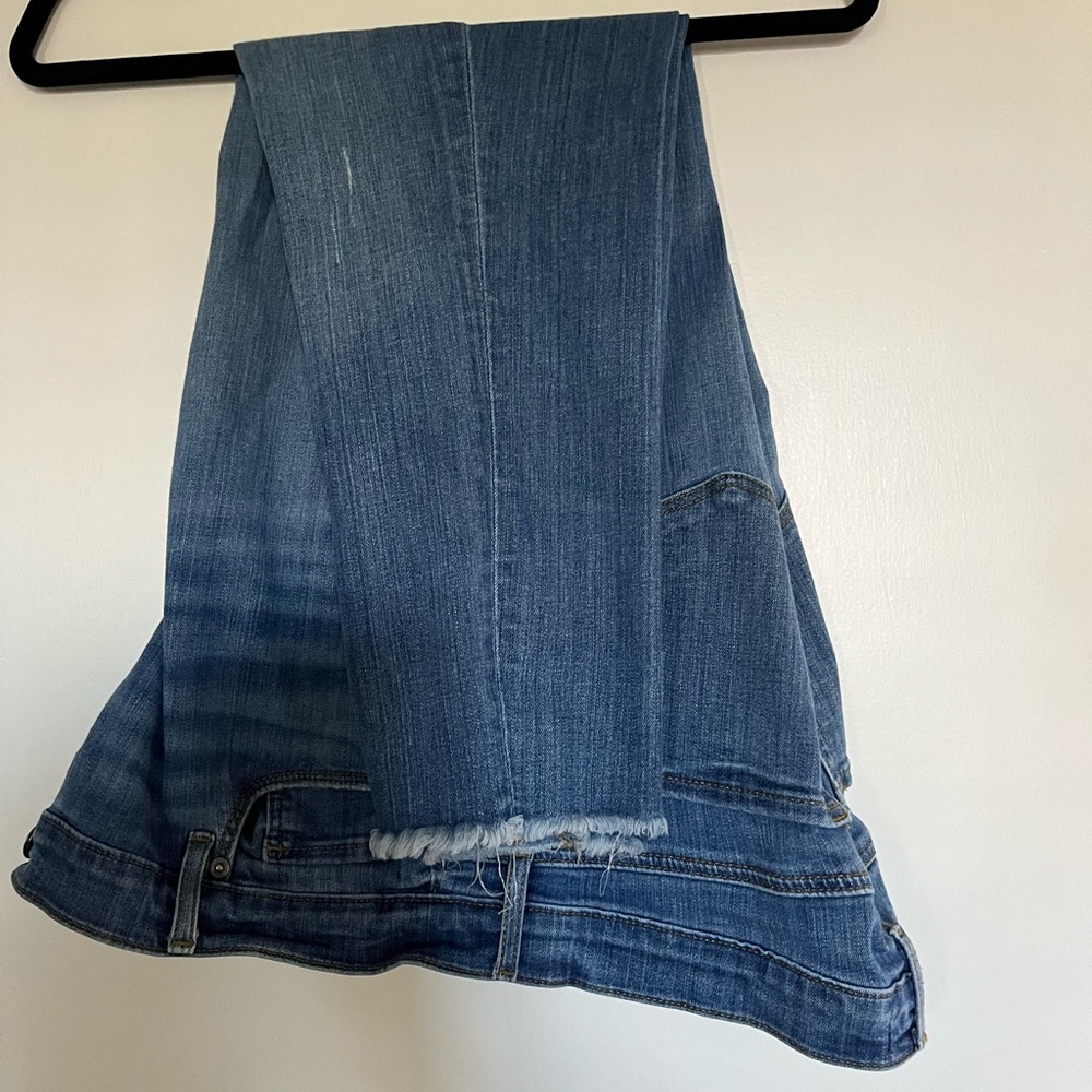 LOFT Blue Straight Leg Jeans